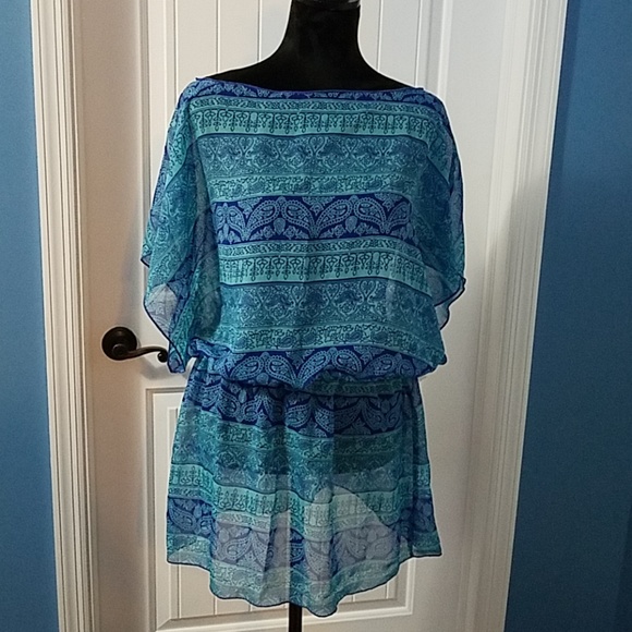 xhilaration swim cover up